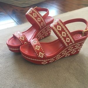 Tory Burch wedges